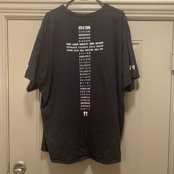 Beyonce Jay-Z Men's Black On The Run OTR II 2018 Tour T-Shirt Size XXX-Large EUC - Picture 3 of 5